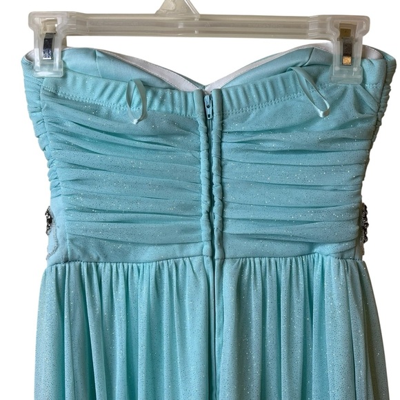 Trixxi Strapless Gown Maxi Dress - Picture 6 of 8